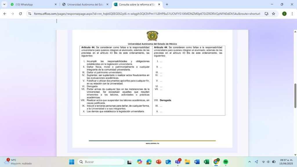 consulta universitaria UAEMéx