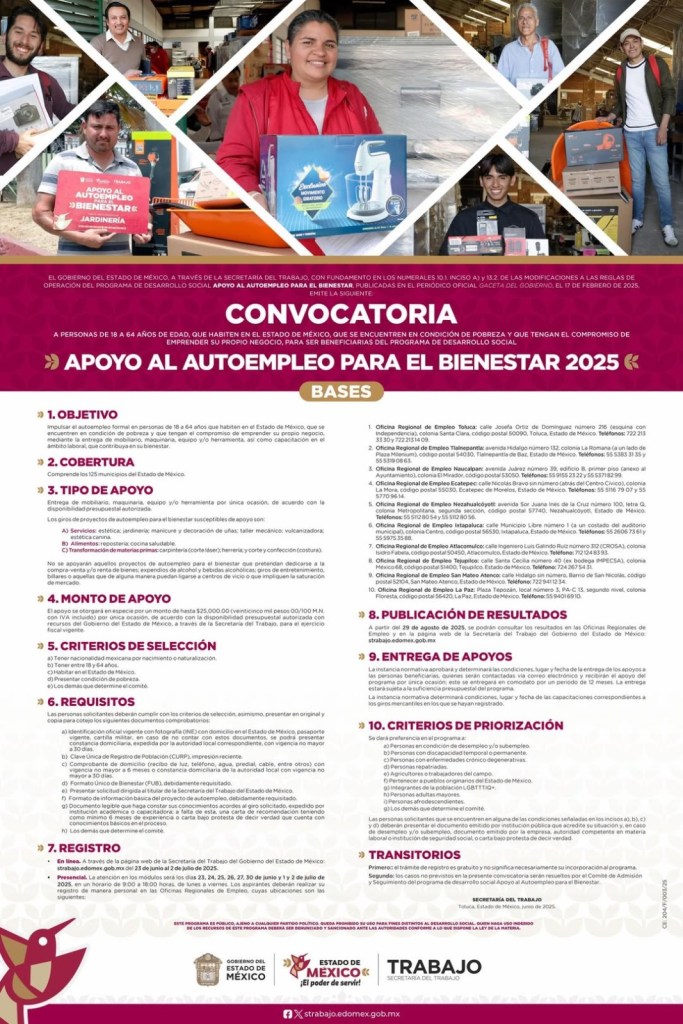 Convocatoria Apoyo al Autoempleo