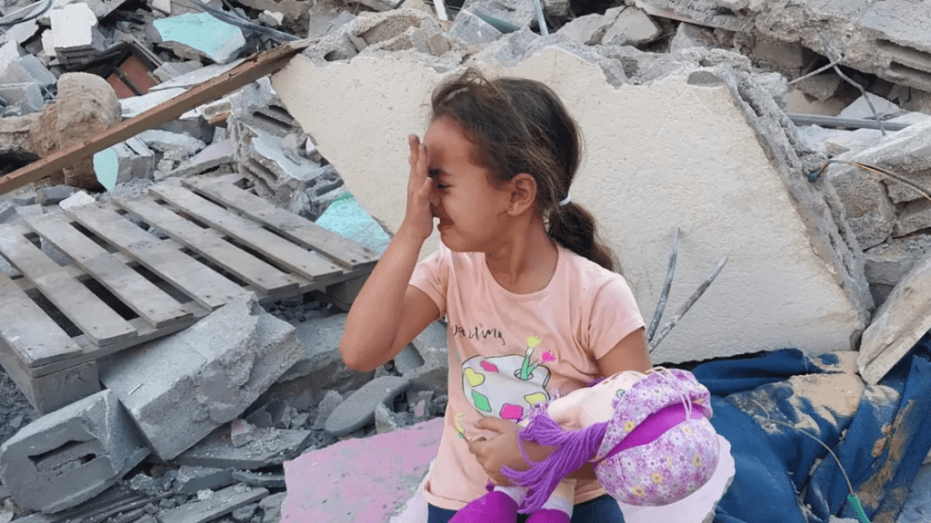 niños muertos en Gaza