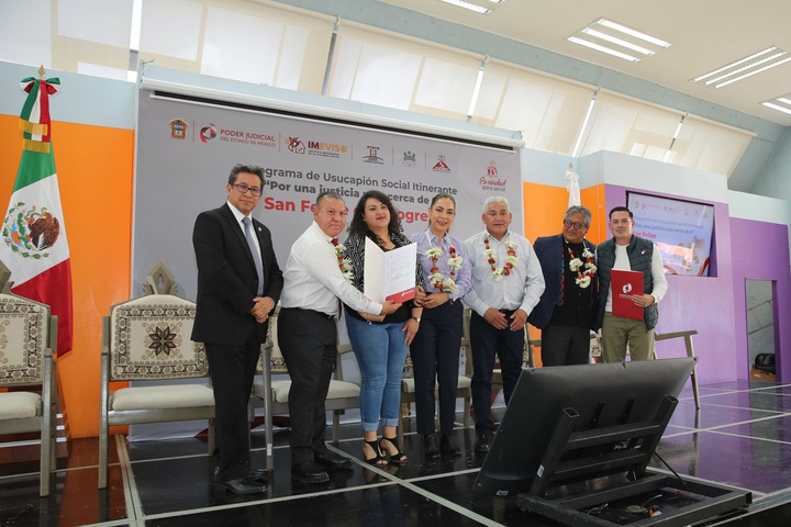 Poder Judicial Edomex otorga títulos de propiedad 