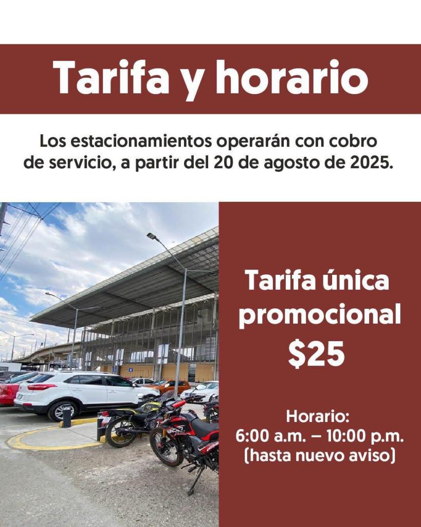 El Insurgente estacionamiento