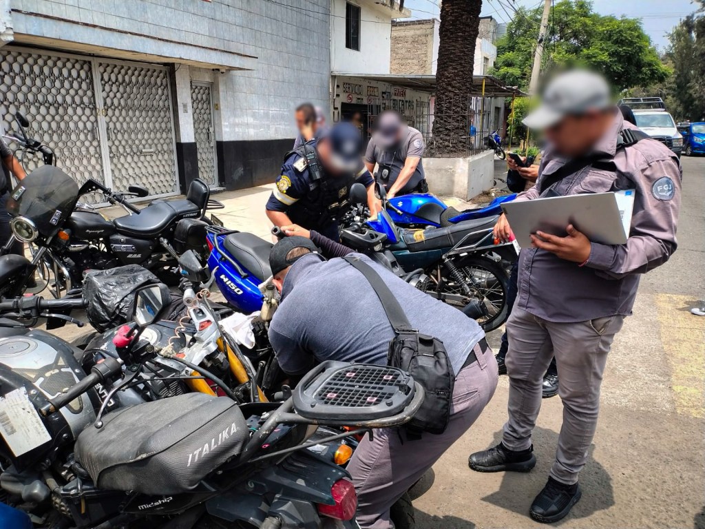 Operación Fortaleza robo vehículos