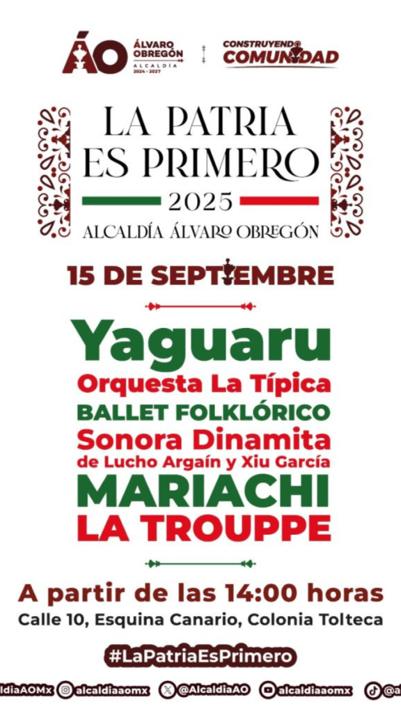 artistas pondrán el ambiente en las 16 alcaldías