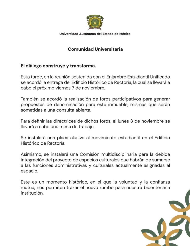rectoria uaemex