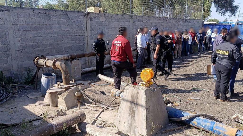 Operación Caudal  Edomex pozos
