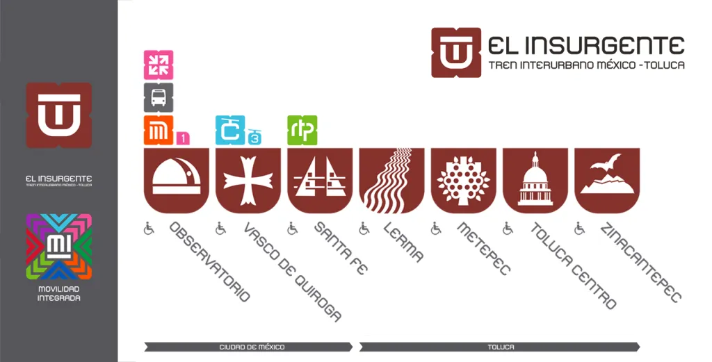 Inauguración Tren México Toluca