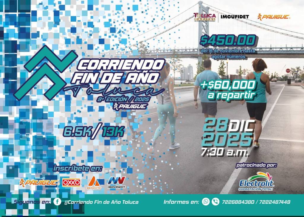 planes Toluca año nuevo