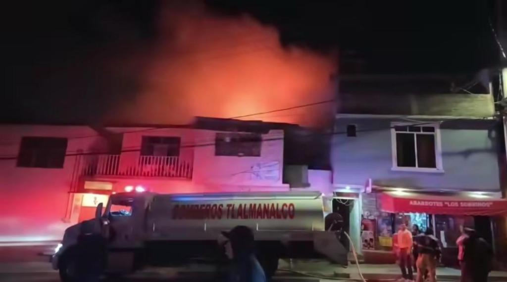incendio en tlalmanalco