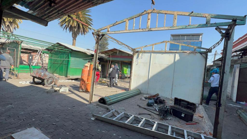 remodelación mercado benito juárez amecameca