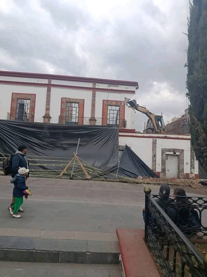 tianguistenco demolición ilegal