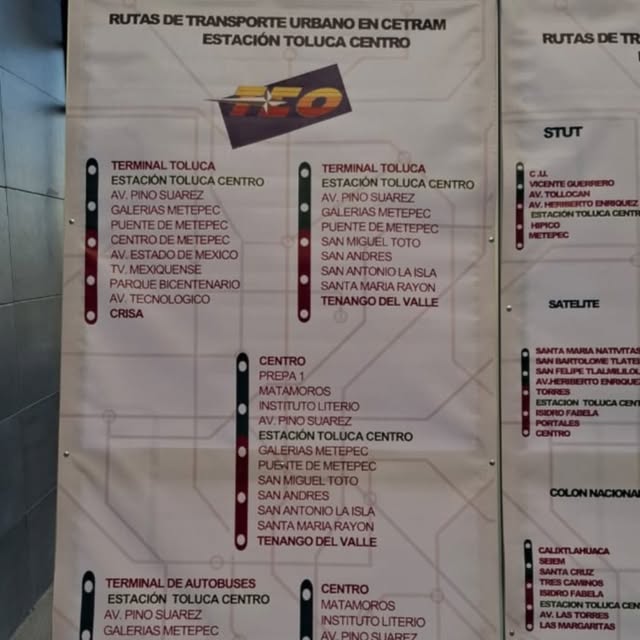 transporte público Edomex