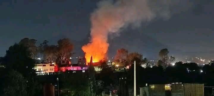 incendio en tlalmanalco