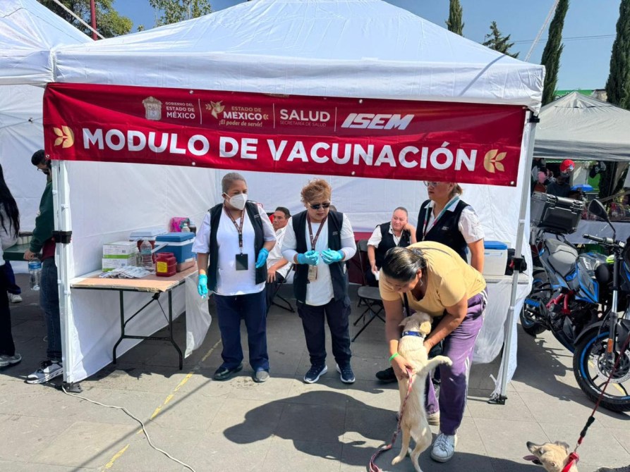 vacunas antirrábicas Edomex