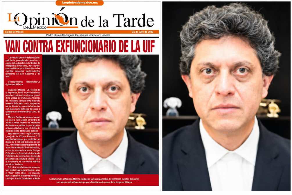 exmagistrado Mauricio Moreno Vargas UIF